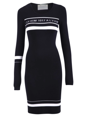 1017 ALYX 9SM Logo Stripe Fitted Dress