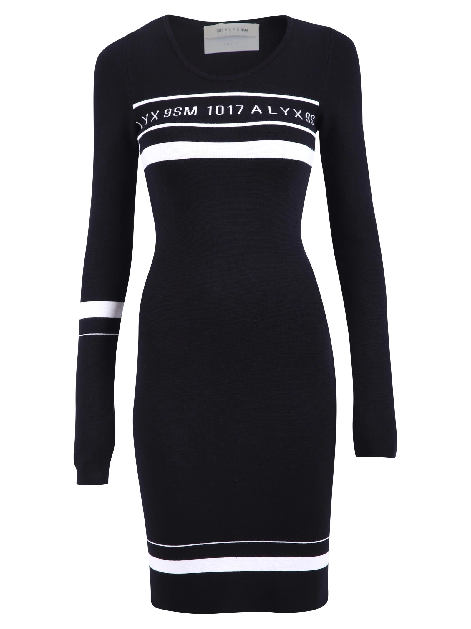 1017 ALYX 9SM Logo Stripe Fitted Dress