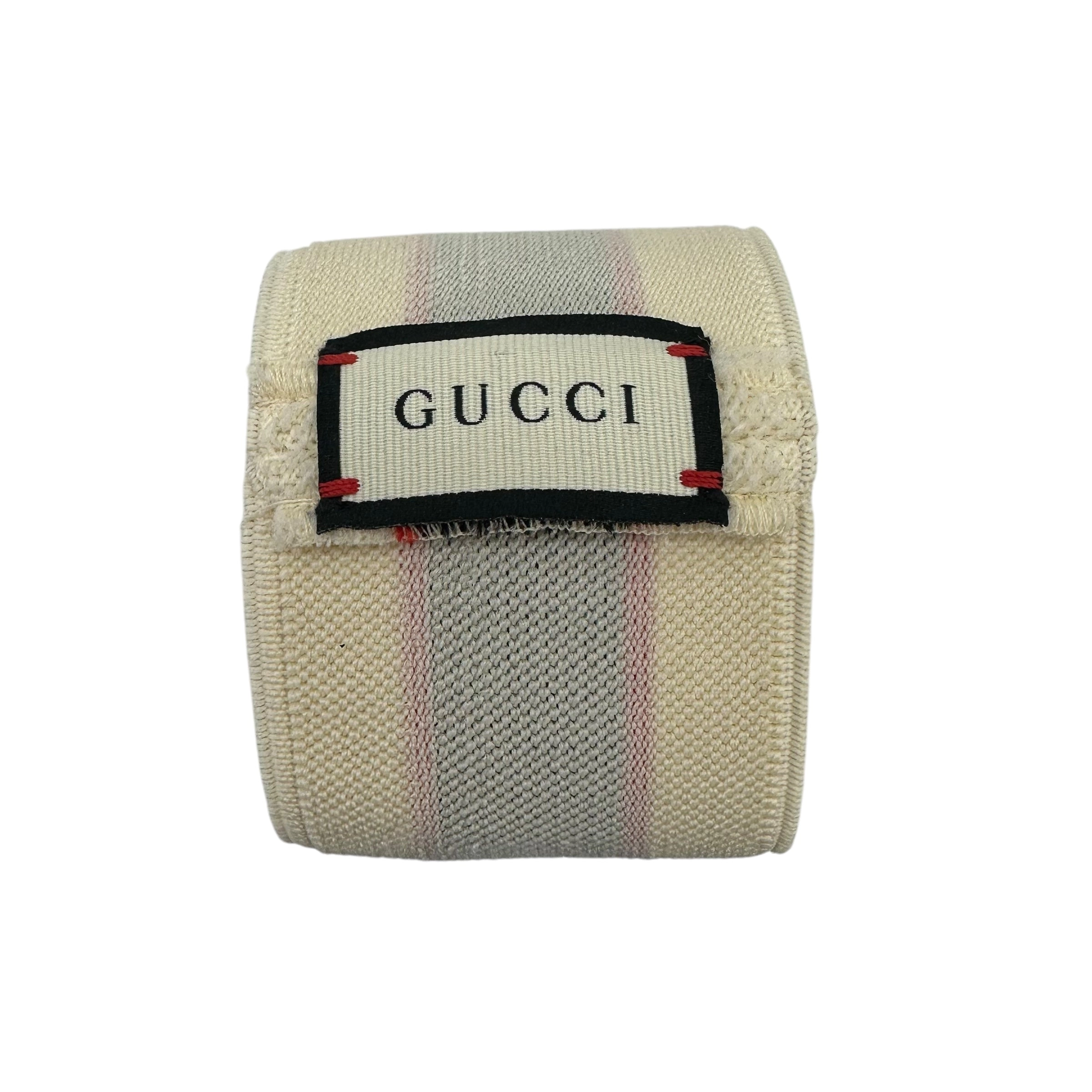 Accessory Luxury Designer Label By Gucci In Black & Cream
