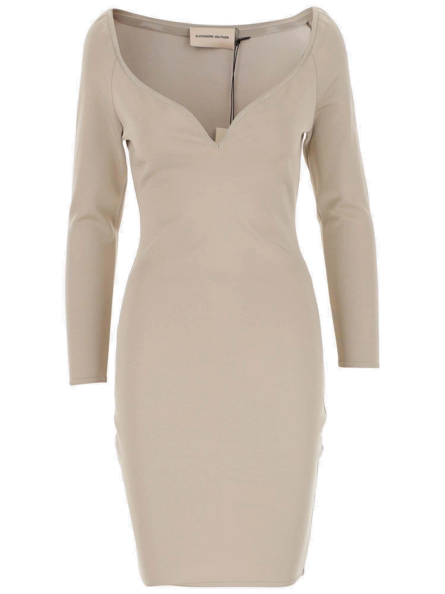 Alexandre Vauthier Fitted Mini Dress