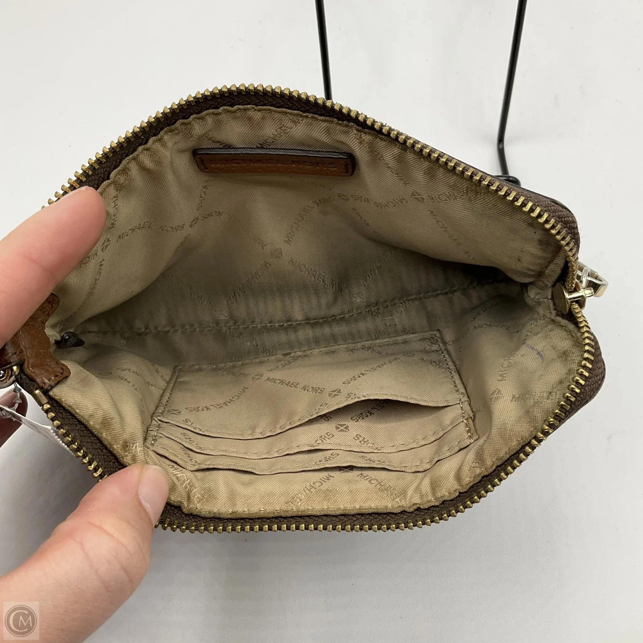 AS IS Wristlet Designer By Michael Kors, Size: Medium
