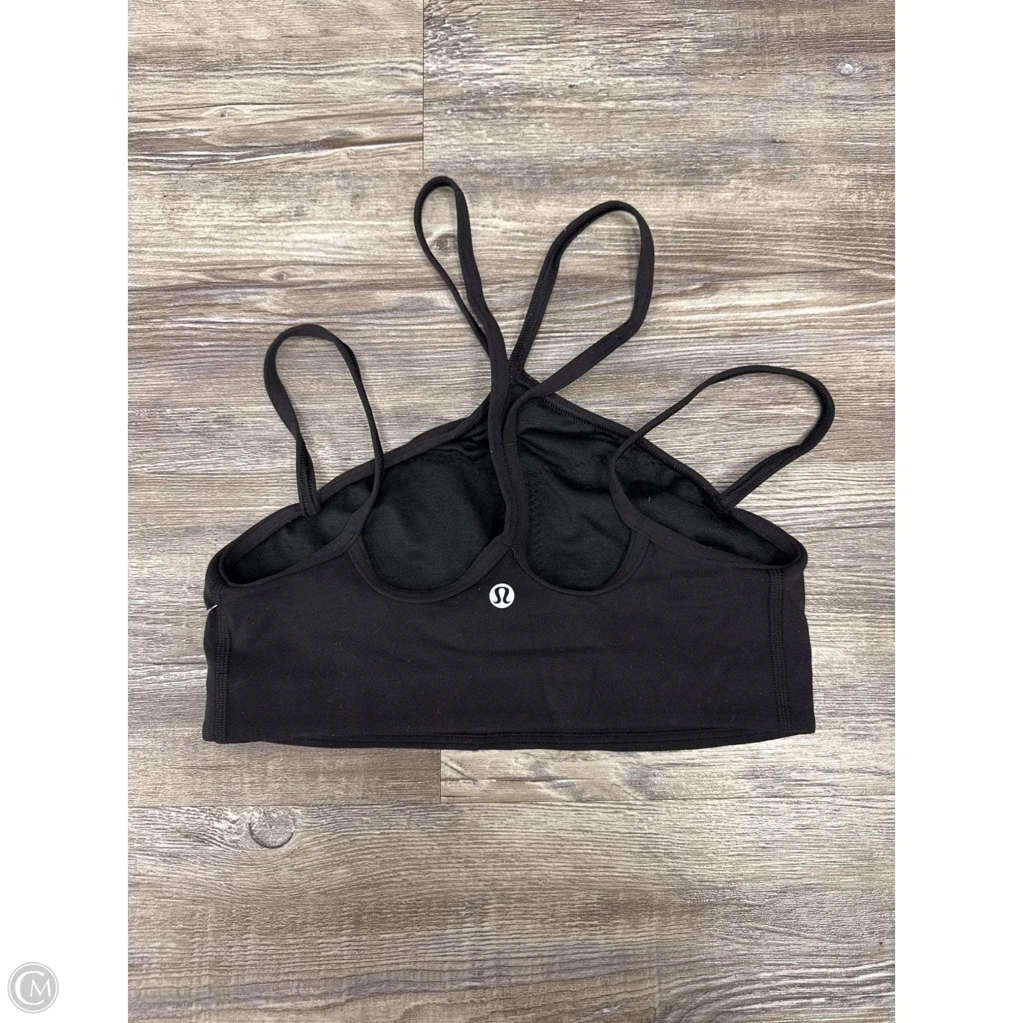 Athletic Bra By Lululemon In Black, Size: 6