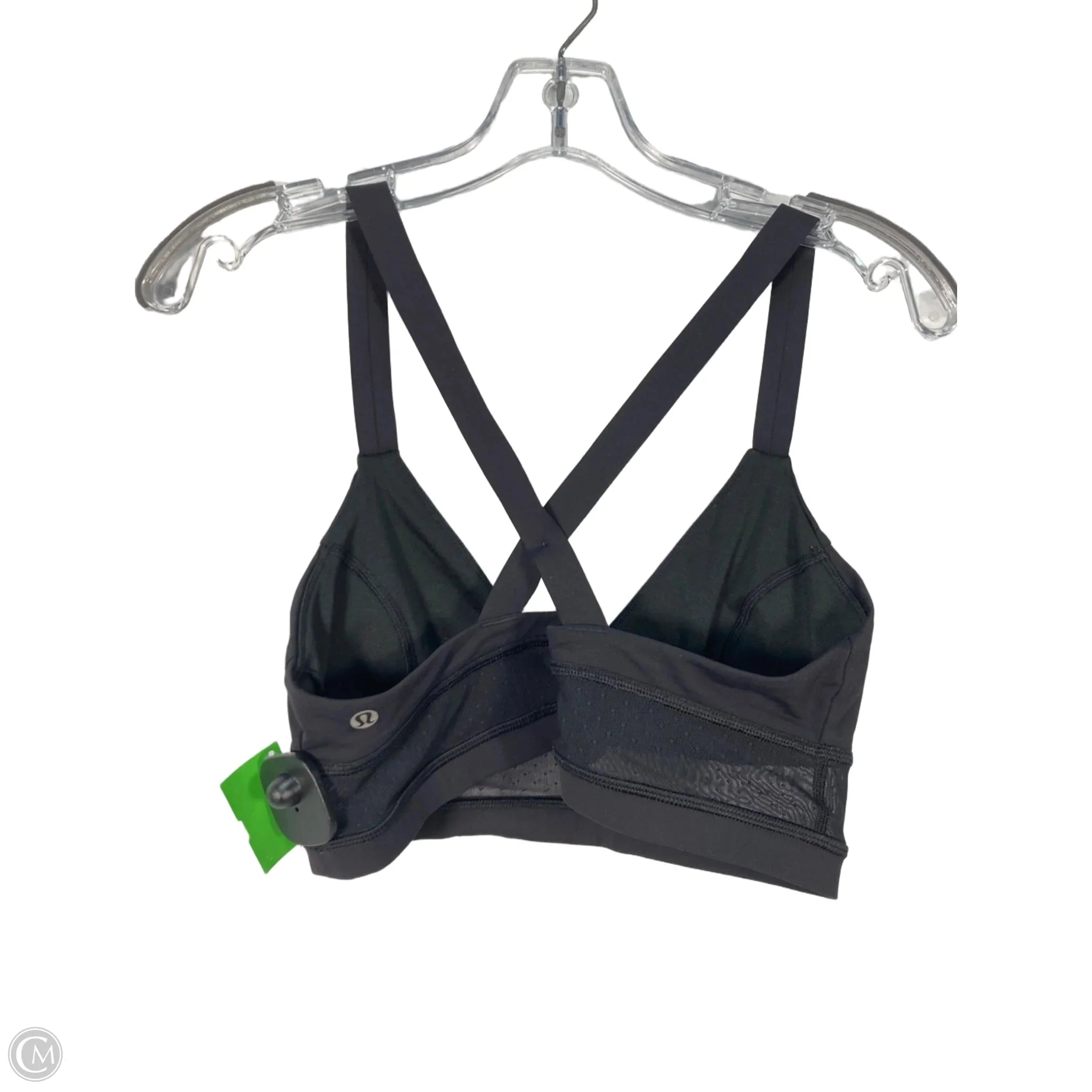 Athletic Bra By Lululemon In Black, Size: M