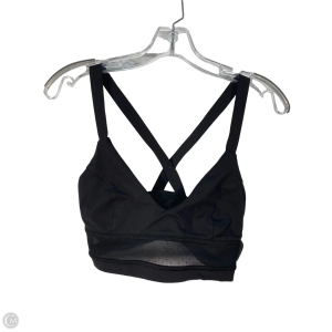 Athletic Bra By Lululemon In Black, Size: M