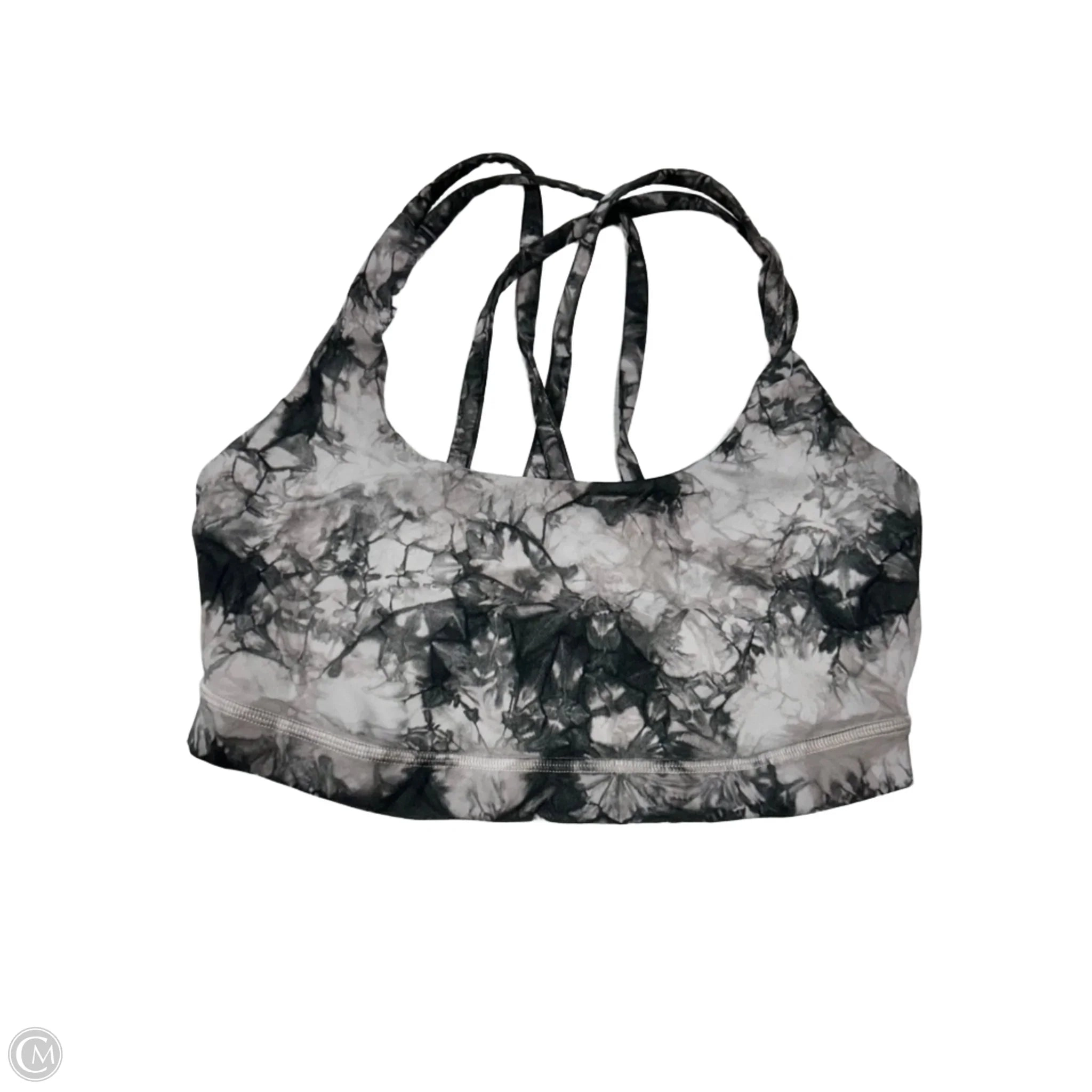 Athletic Bra By Lululemon In Grey, Size: S