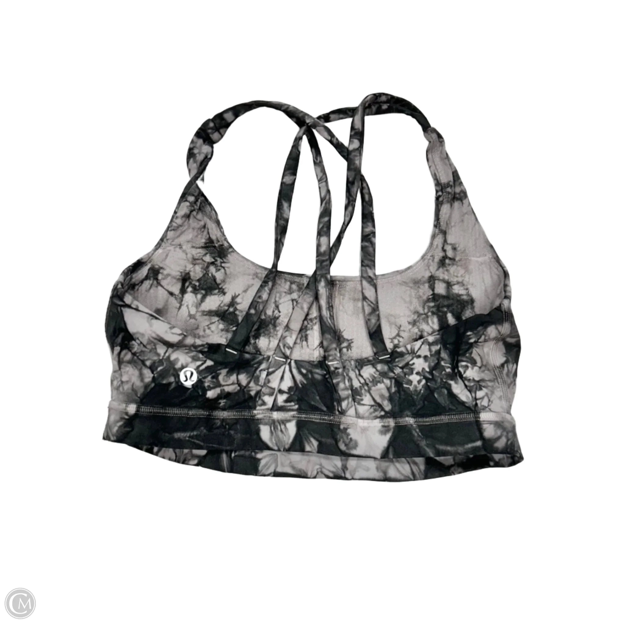 Athletic Bra By Lululemon In Grey, Size: S