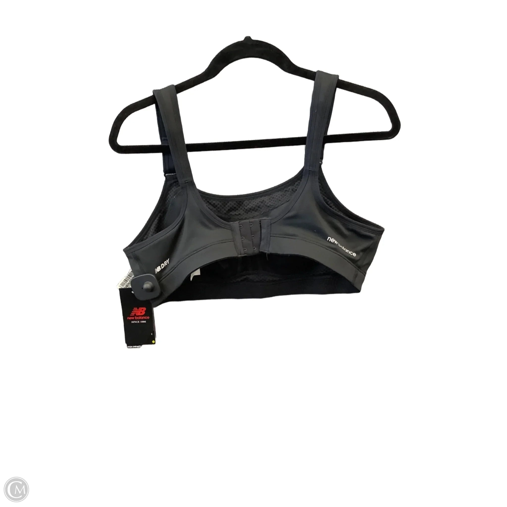 Athletic Bra By New Balance In Black, Size: L