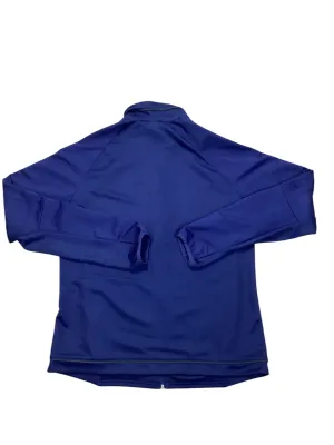 Athletic Jacket By Adidas In Navy, Size:L
