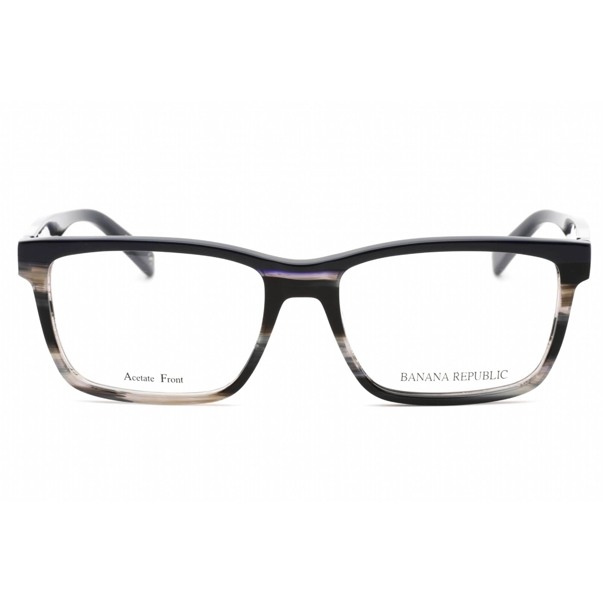 Banana Republic Women's Eyeglasses - Black Grey Rectangular Frame | Gaige 0FS2 00