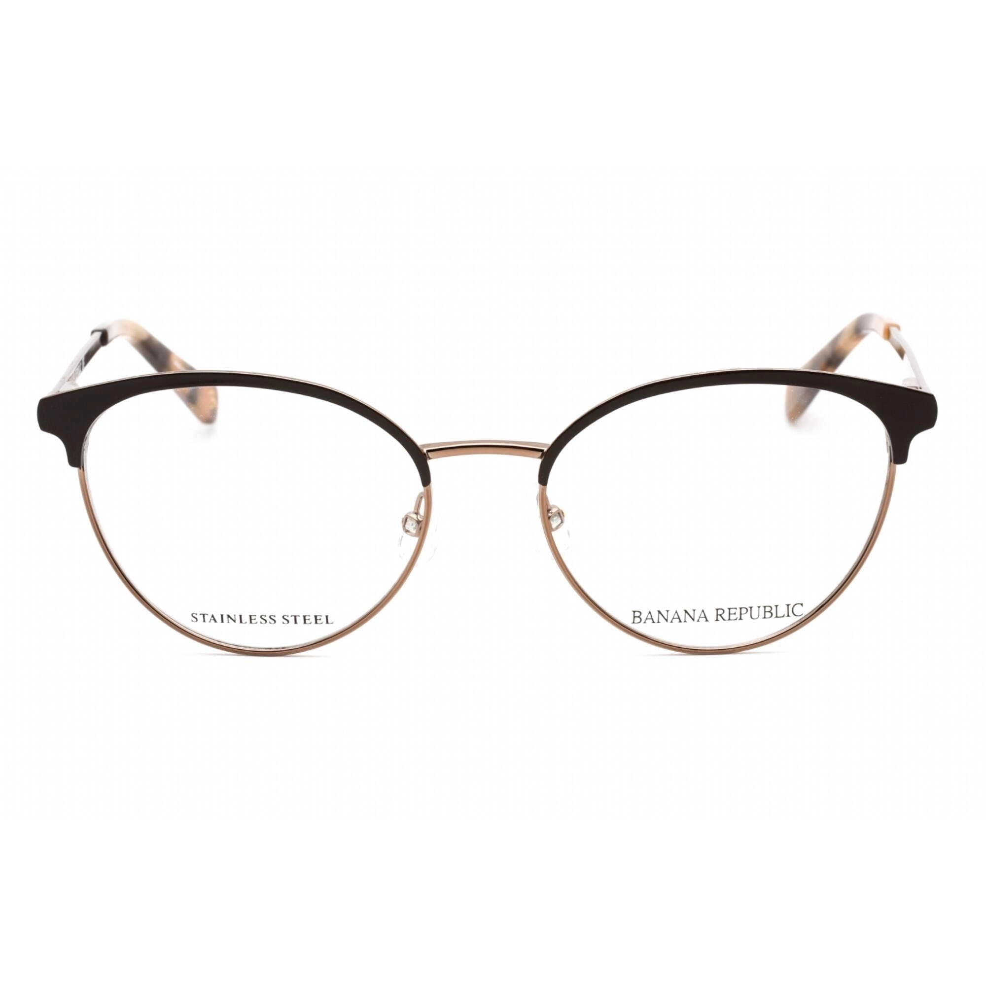 Banana Republic Women's Eyeglasses - Clear Demo Lens Brown Frame | BR 214 009Q 00
