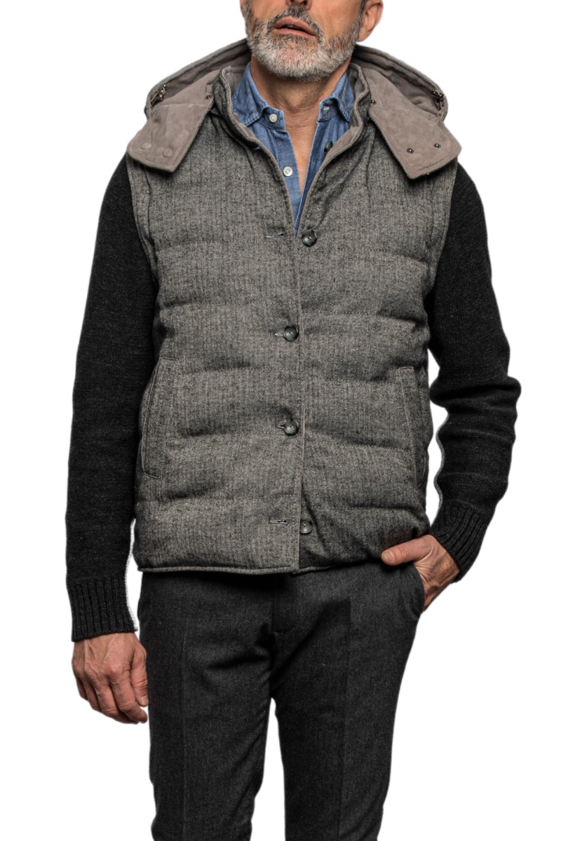 Brad Reversible Leather Vest