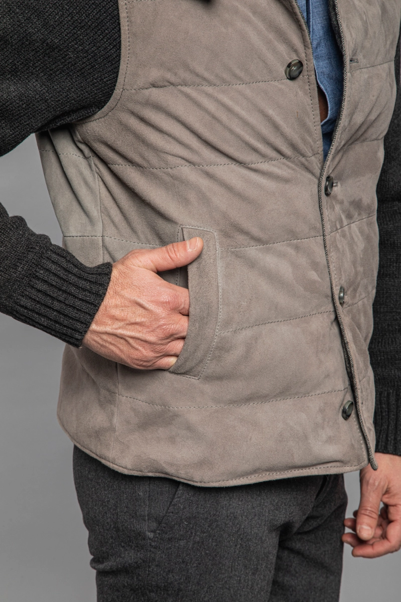 Brad Reversible Leather Vest