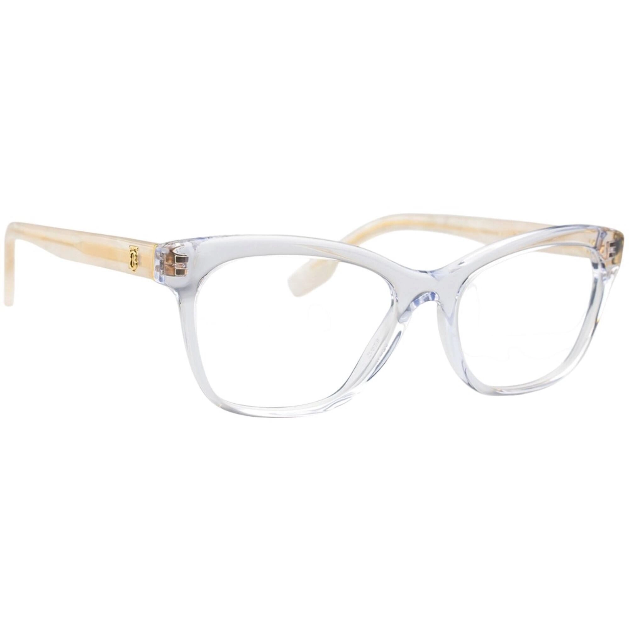 Burberry Women's Eyeglasses - Full Rim Clear Plastic Cat Eye Frame | 0BE2323 3896