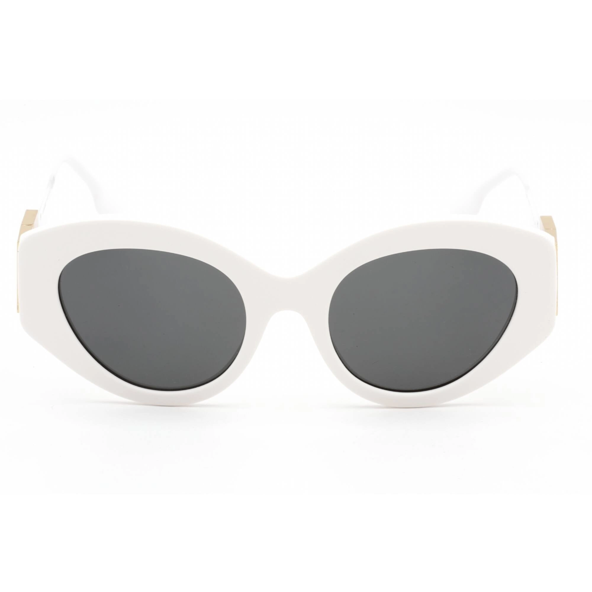 Burberry Women's Sunglasses - White Plastic Full Rim Oval Shape Frame| 0BE4361 300787
