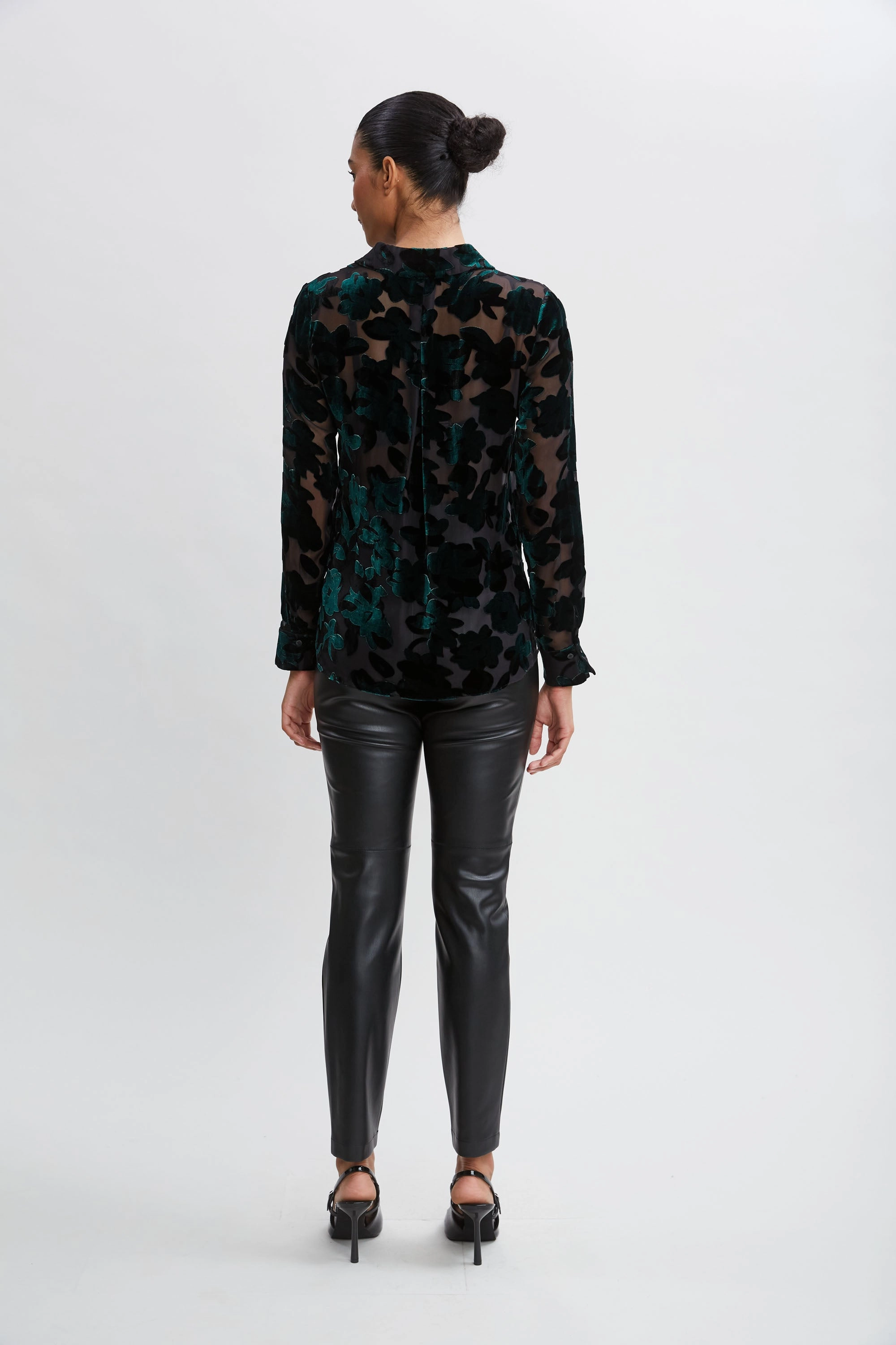 Burnout Velvet Shirt