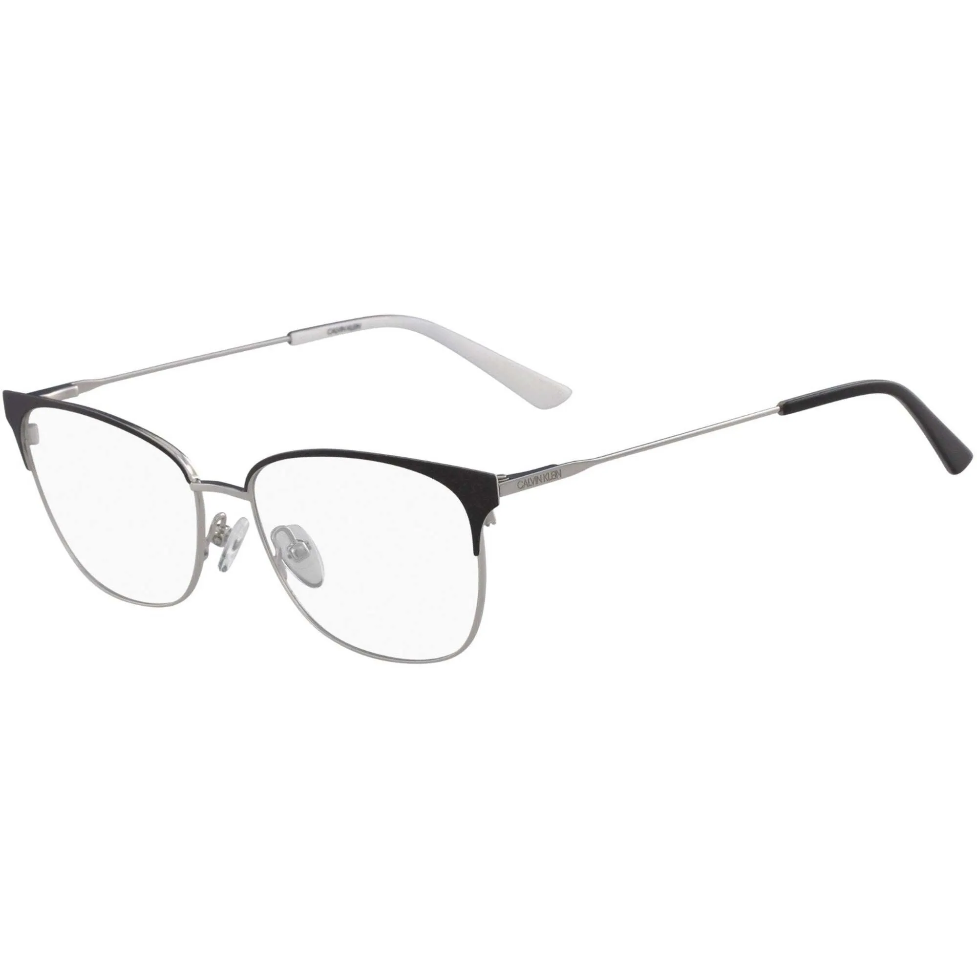 Calvin Klein Women's Eyeglasses - Black Metal Square Frame | CALVIN KLEIN CK18108 001