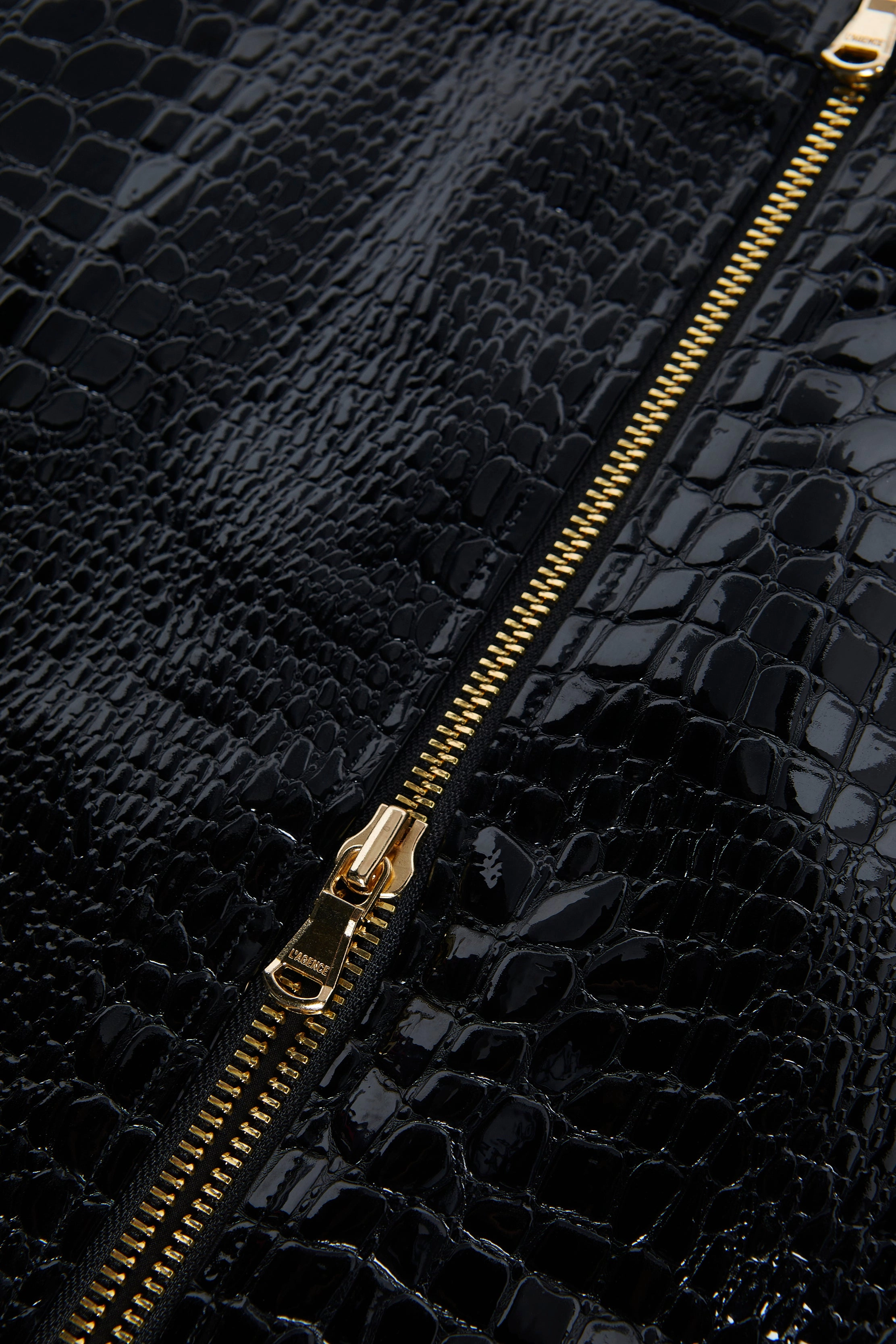 Cannes Vegan Leather Pencil Skirt