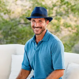 Carkella Del Mar Trilby-Mixed Navy