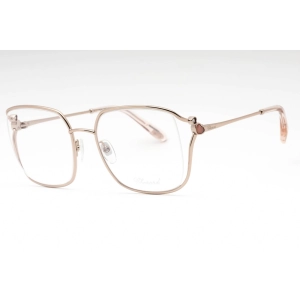 Chopard Women's Eyeglasses - Shiny Red Gold Metal Butterfly Shape Frame| VCHG29S 0A39