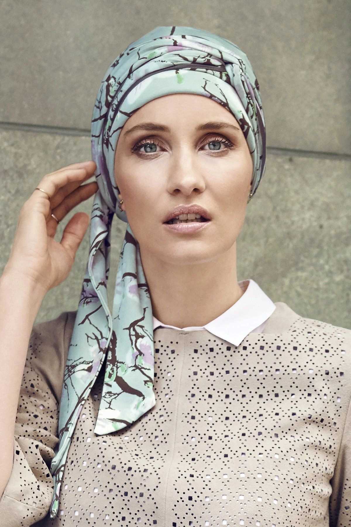 Christine Headwear - Akina Long Printed Scarf #2109