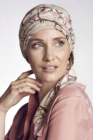Christine Headwear - Akina Long Printed Scarf #2109