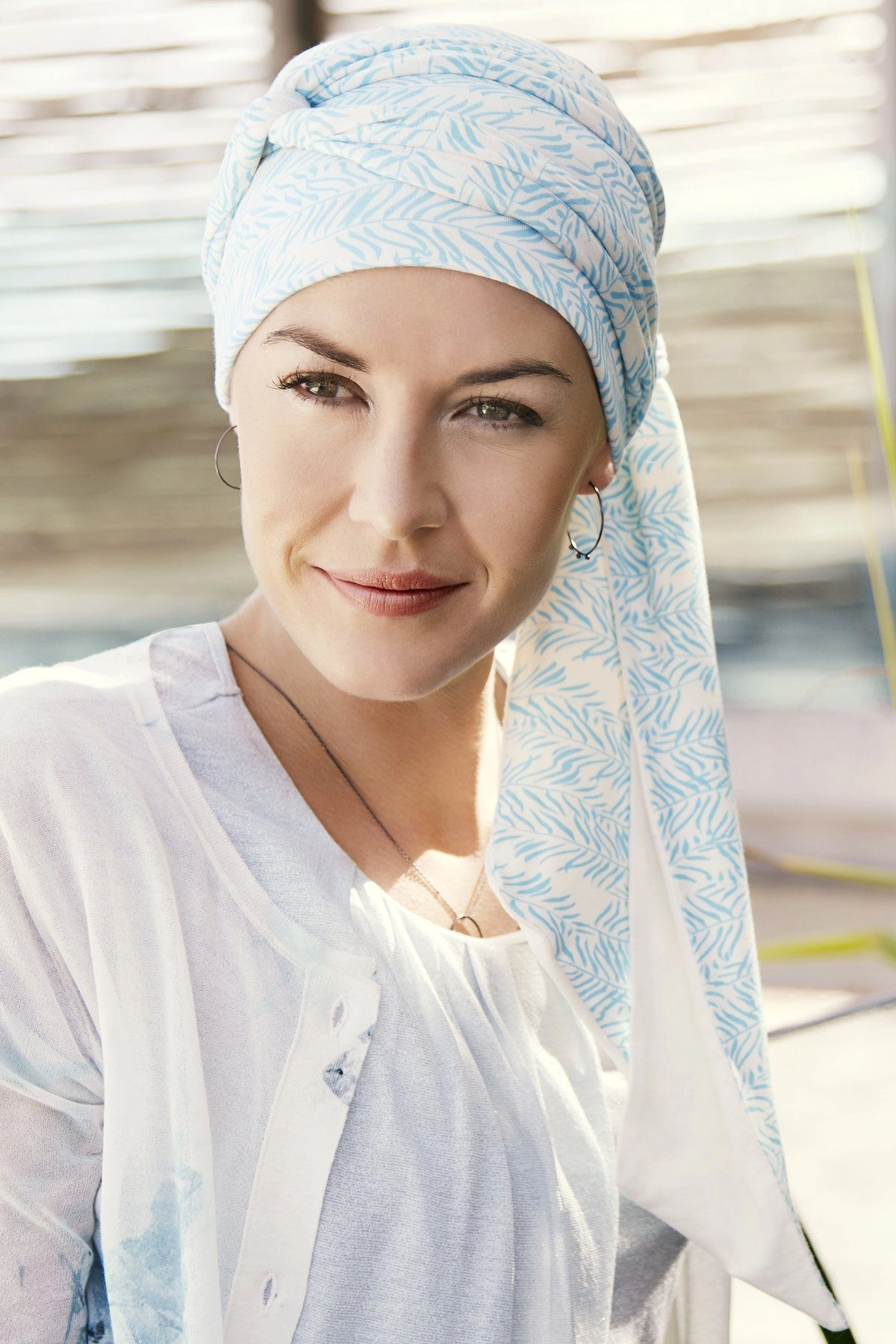 Christine Headwear - Mantra Long Printed Scarf #2107