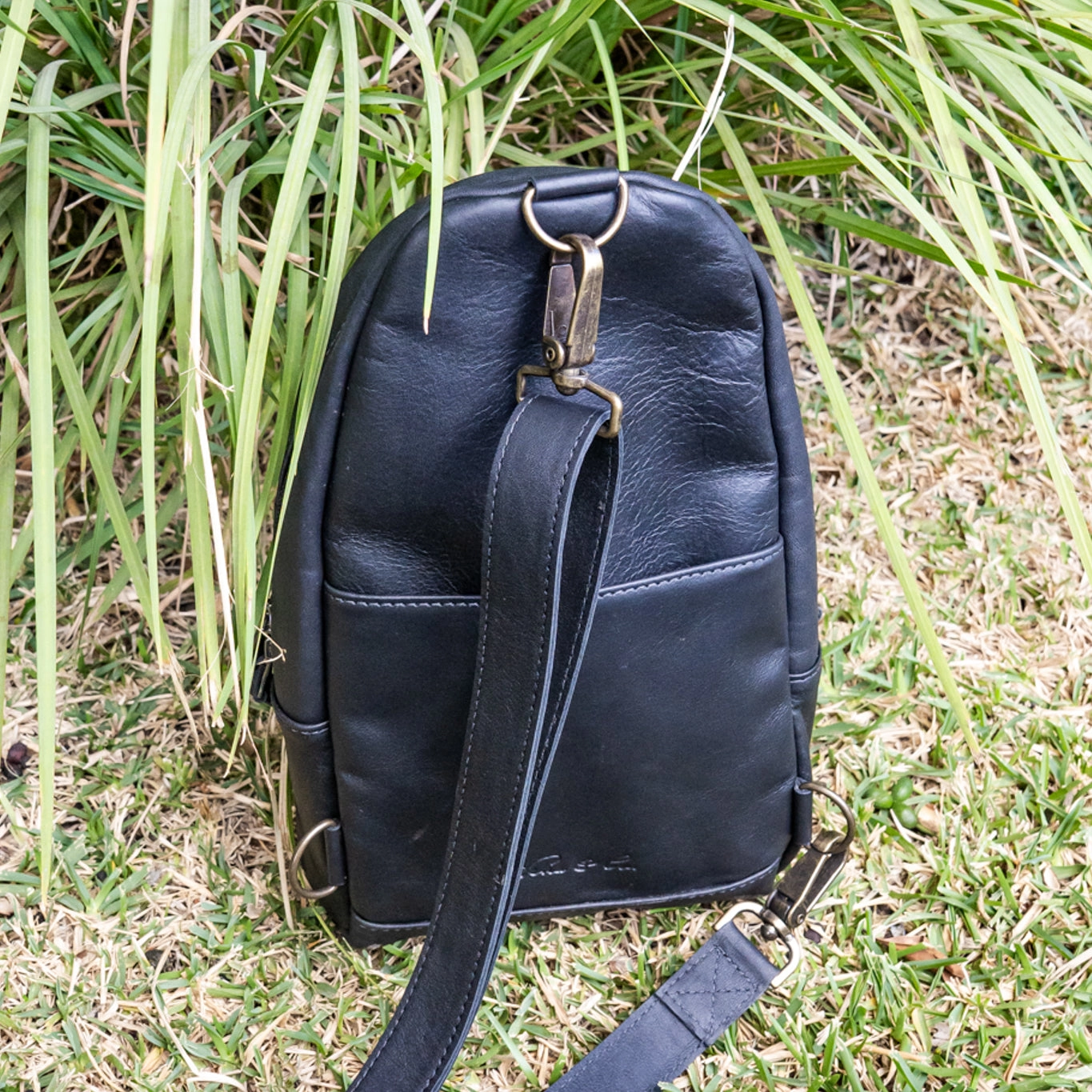 CROSSBODY SLING 2.0 - MEXICO TEXTILE - BLACK - NO. 15567