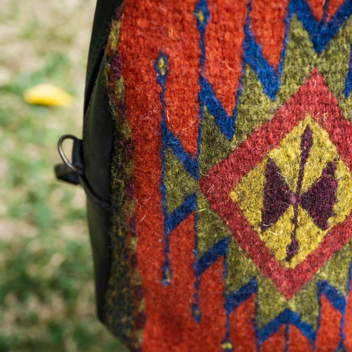 CROSSBODY SLING 2.0 - MEXICO TEXTILE - BLACK - NO. 15567