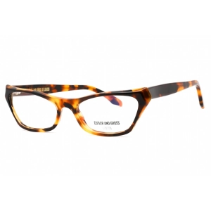 Cutler And Gross Women's Eyeglasses - Tortoiseshell/Brown Cat Eye Frame | CG1329 003