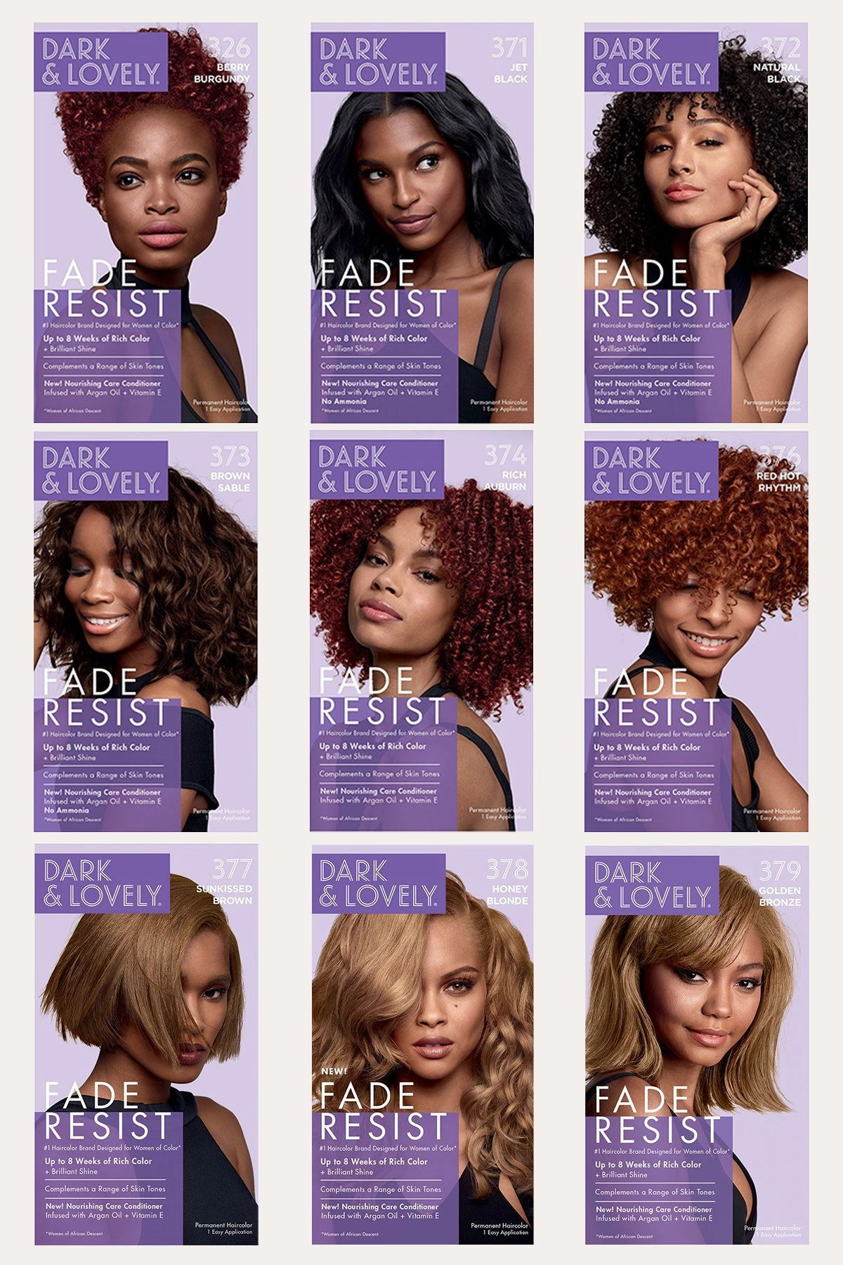 DARK AND LOVELY FADE RESIST RICH CONDITIONING COLOR KIT