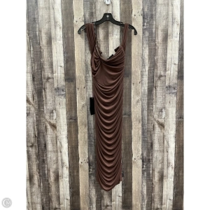 Dress Casual Maxi By Bebe In Brown, Size: L