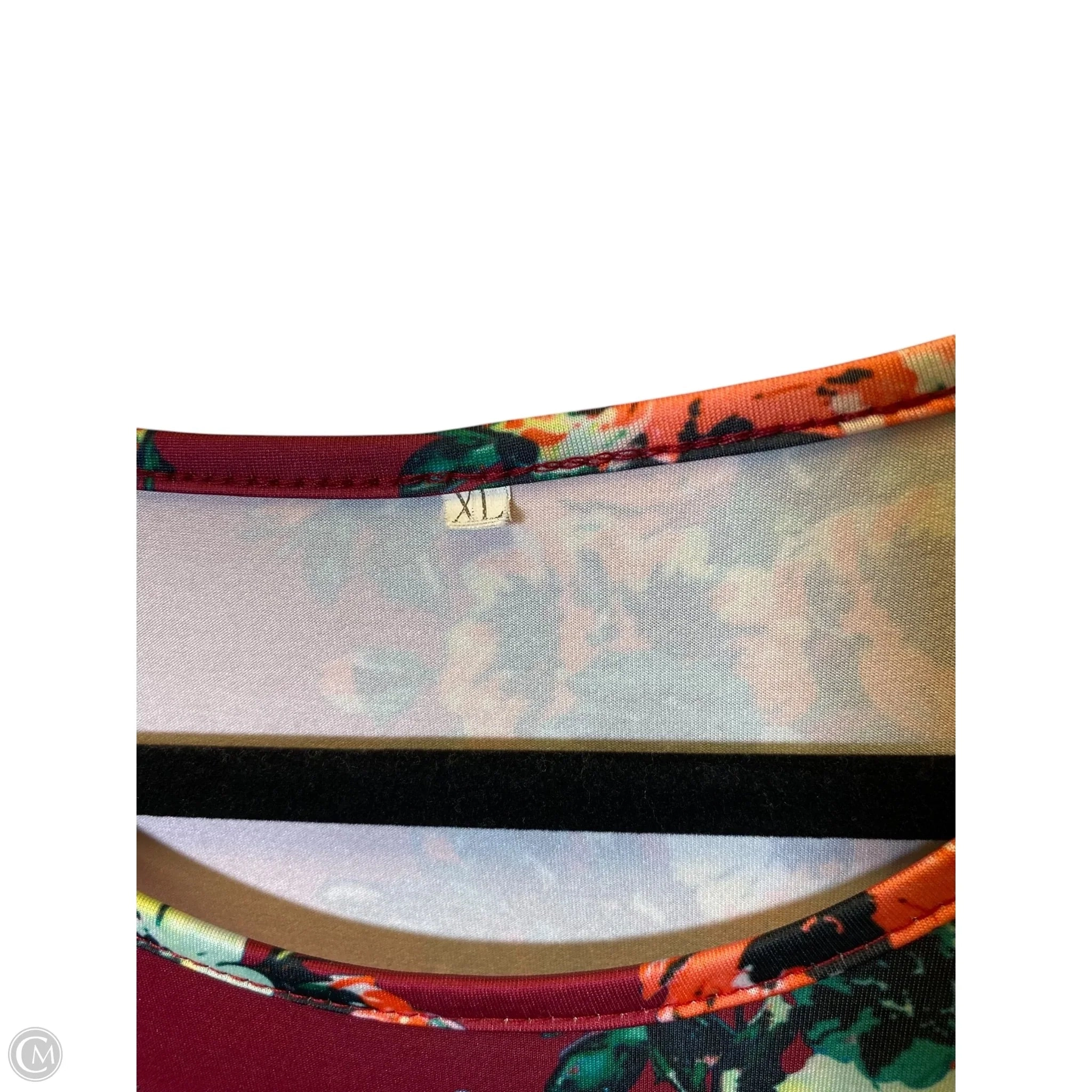 Dress Casual Maxi By Clothes Mentor In Floral Print, Size: Xl
