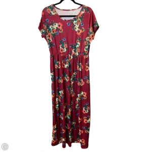Dress Casual Maxi By Clothes Mentor In Floral Print, Size: Xl