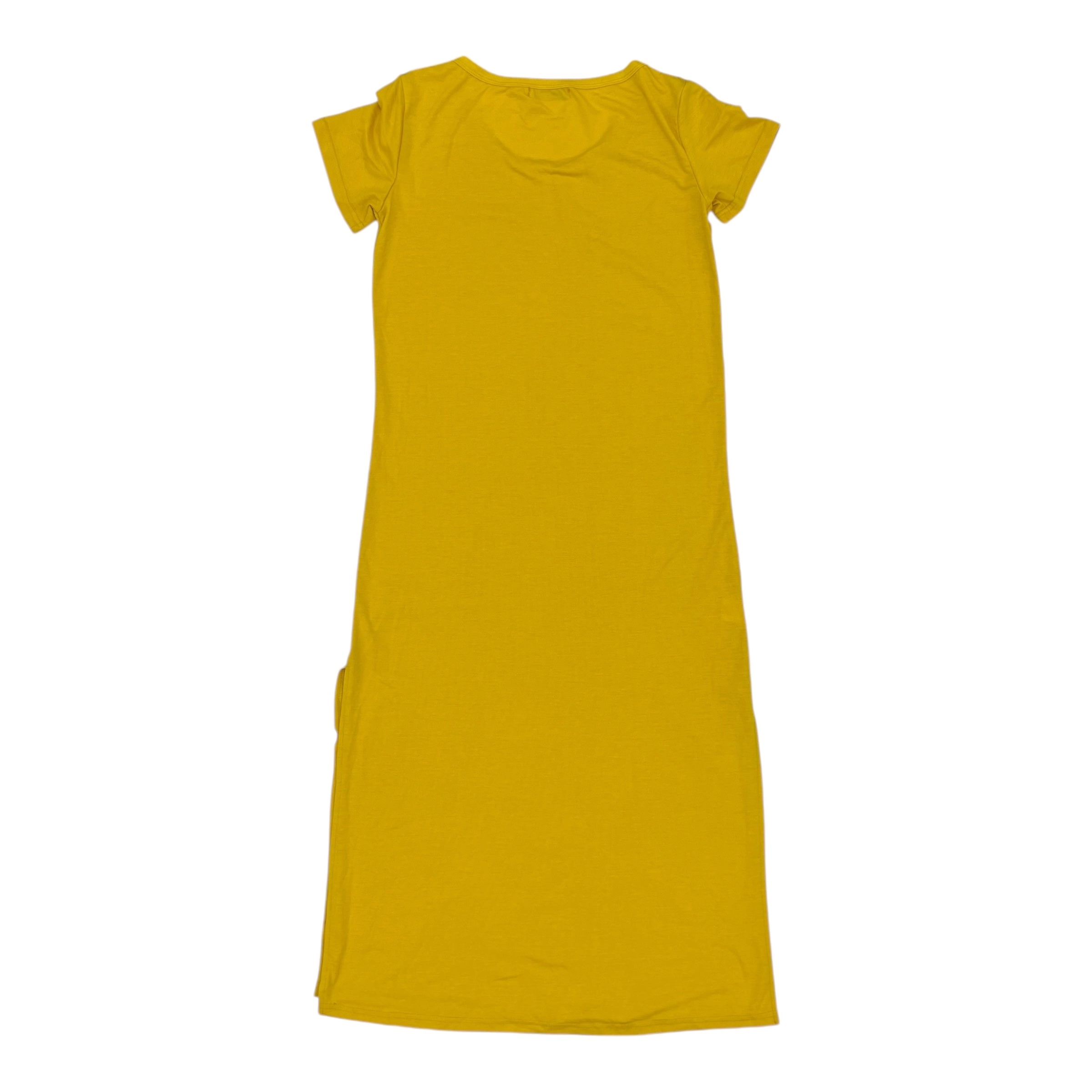 Dress Casual Maxi By Misslook In Yellow, Size:S