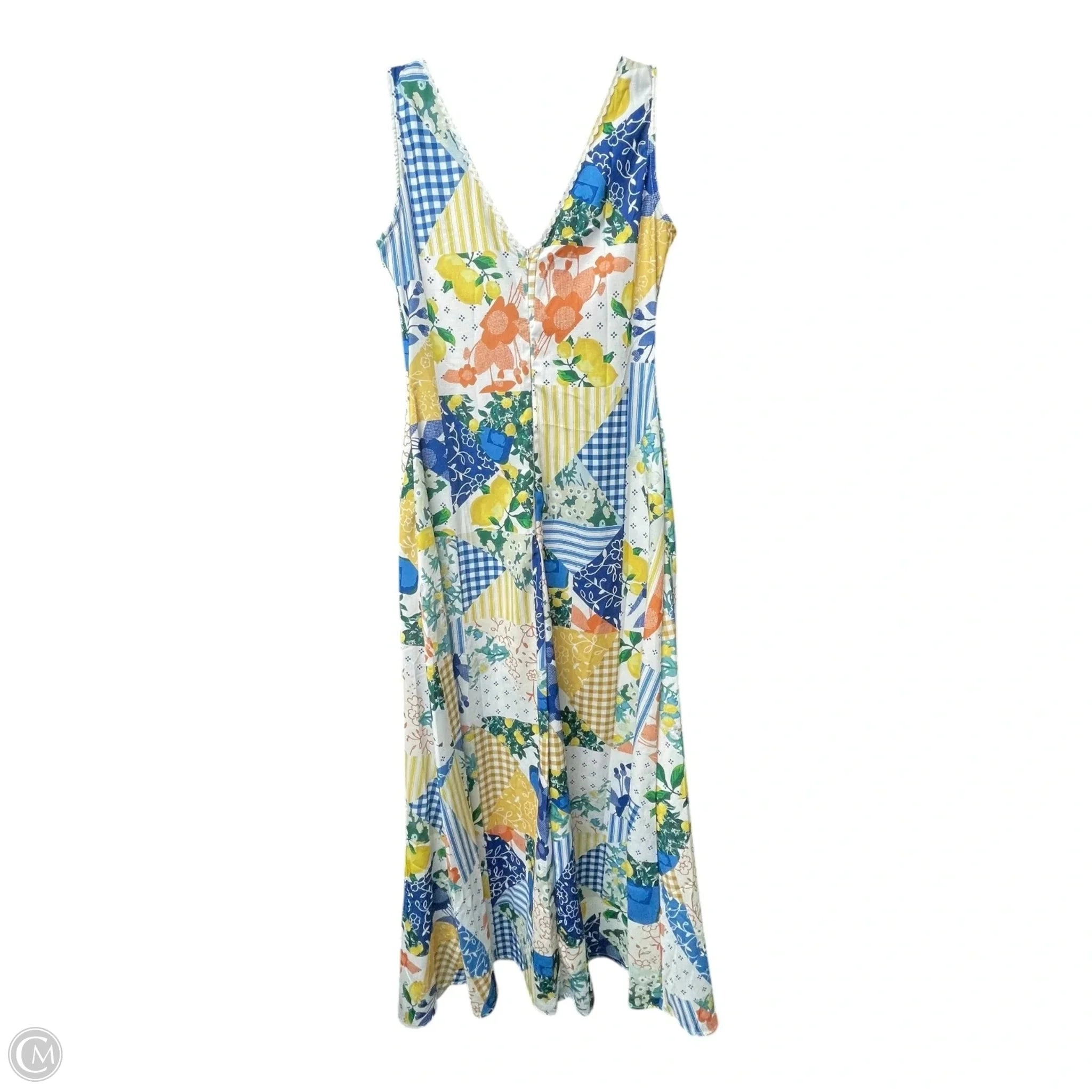 Dress Casual Maxi By PATCHWORK In Multi-colored, Size: S