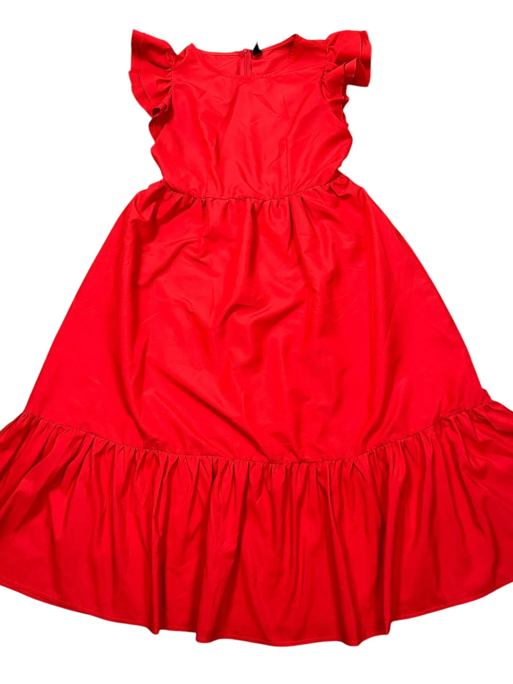 Dress Casual Maxi By Shein In Red, Size:M