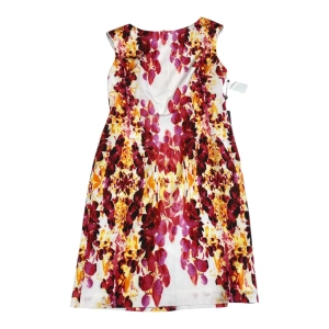 Dress Casual Midi By Adrianna Papell In Multi, Size:12