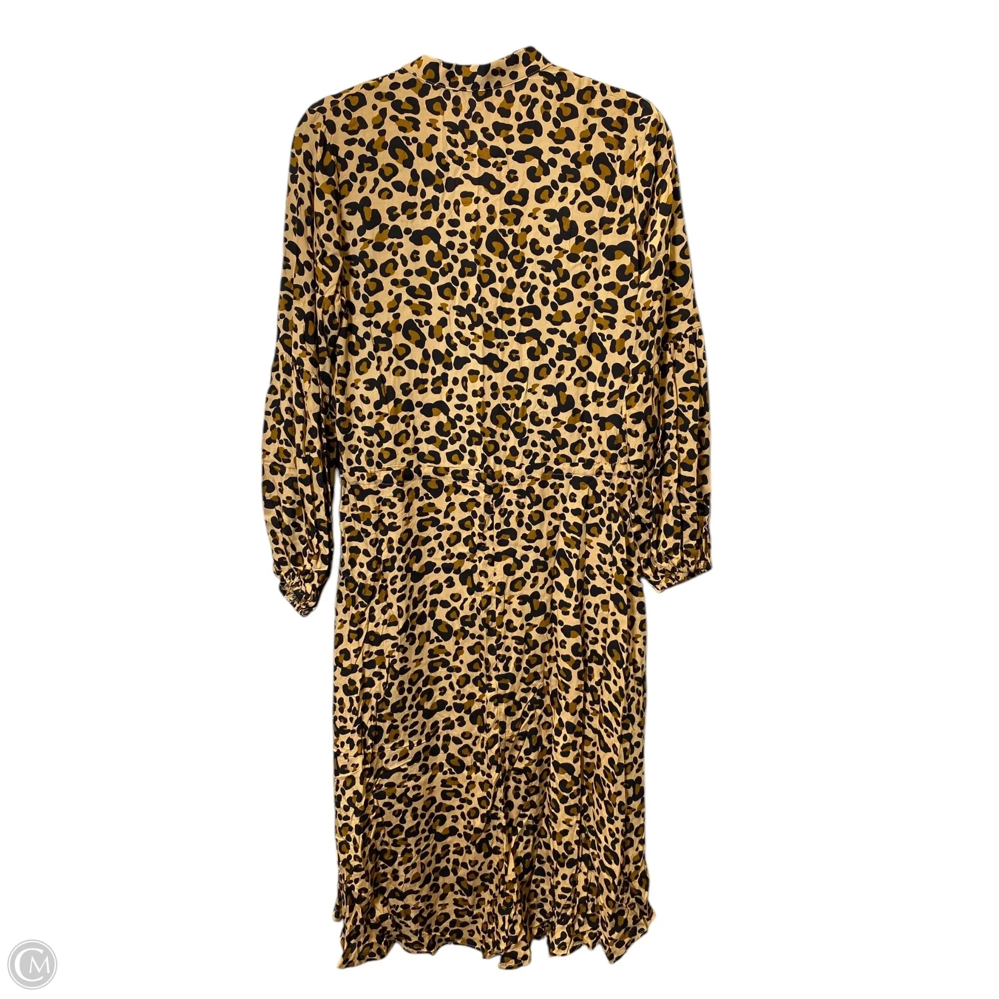 Dress Casual Midi By Clothes Mentor In Animal Print, Size: S