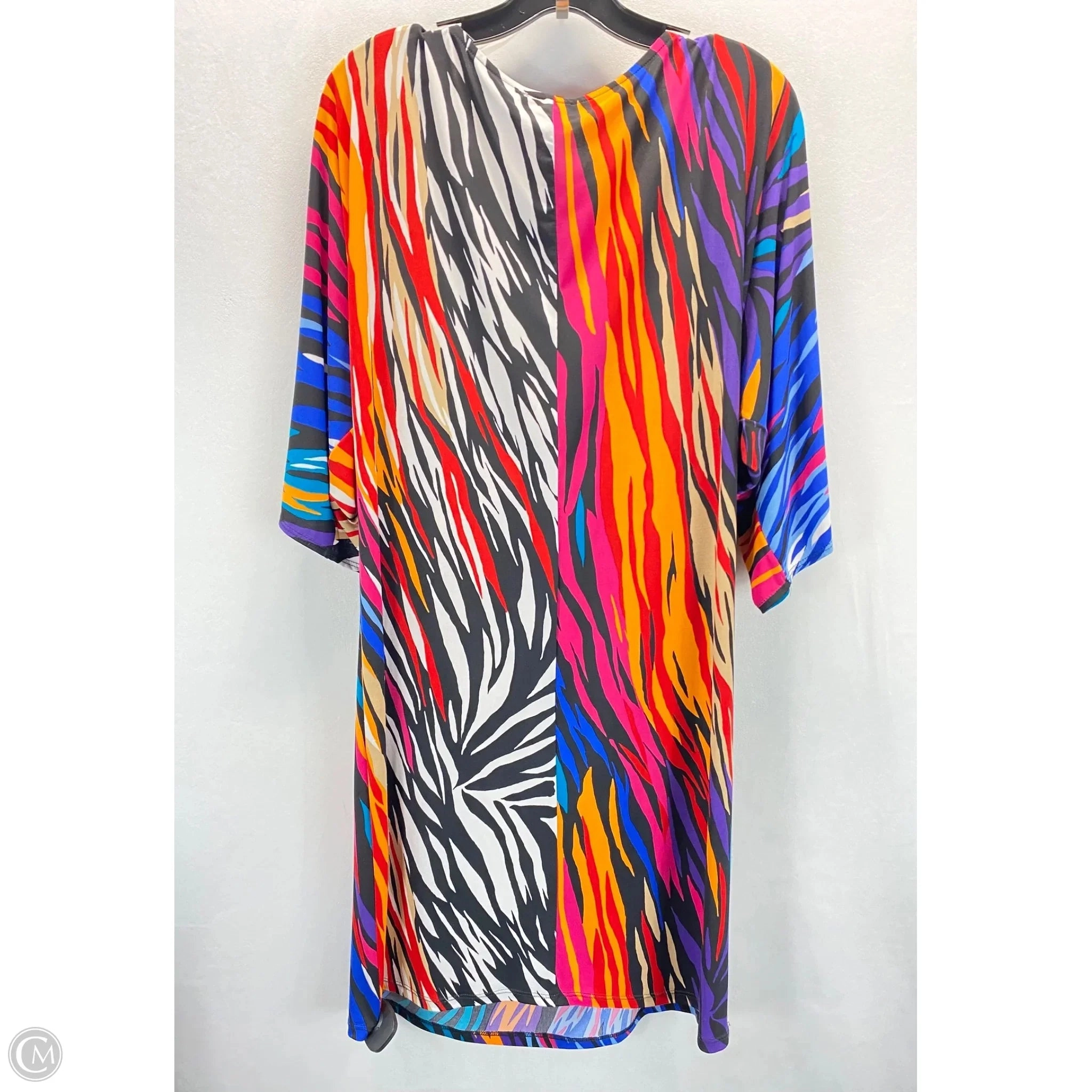 Dress Casual Midi By Clothes Mentor In Multi-colored, Size: M