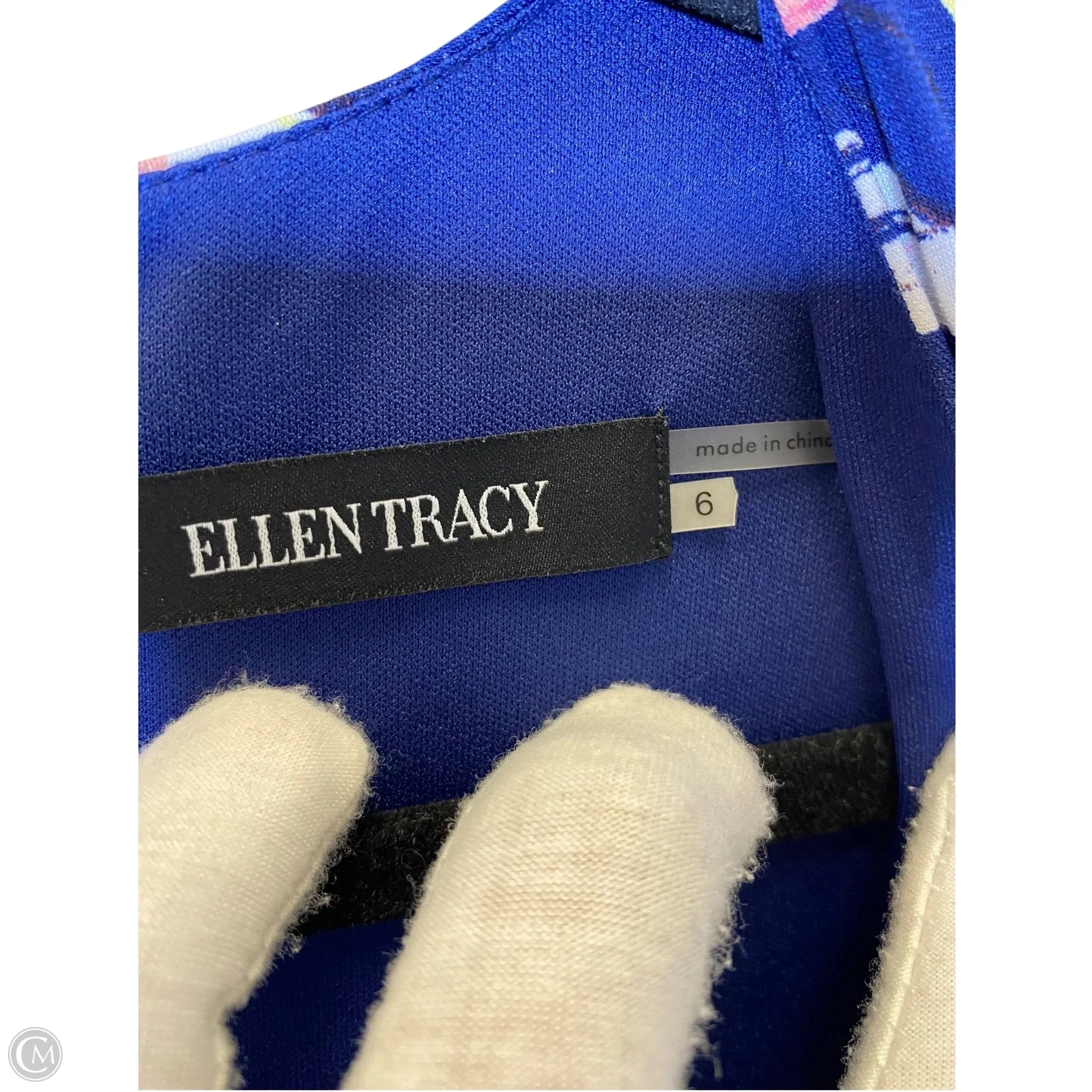 Dress Casual Midi By Ellen Tracy In Multi-colored, Size: S