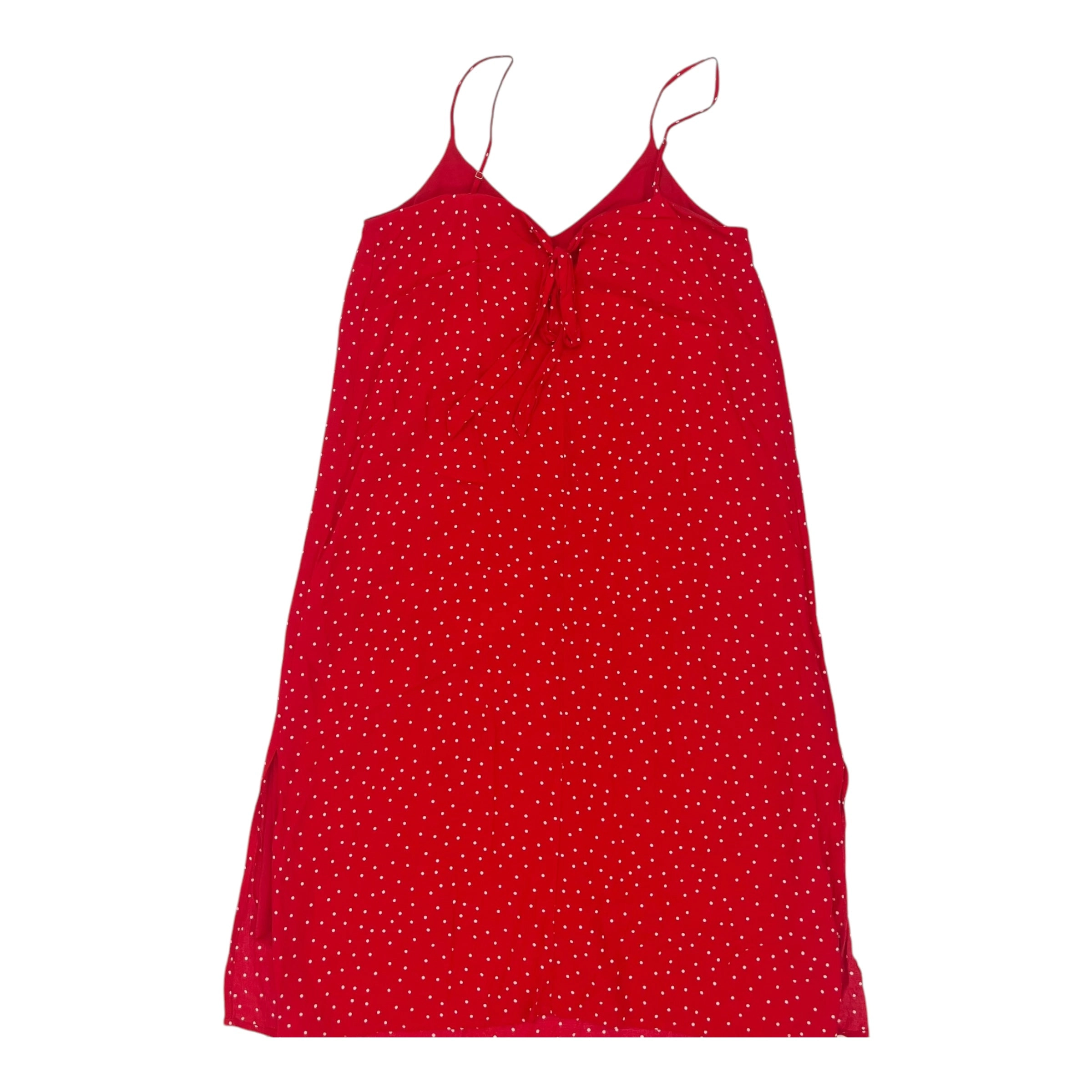 Dress Casual Midi By Gap In Red, Size:M