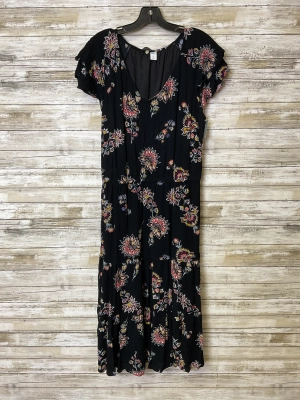Dress Casual Midi By Old Navy In Black, Size:L