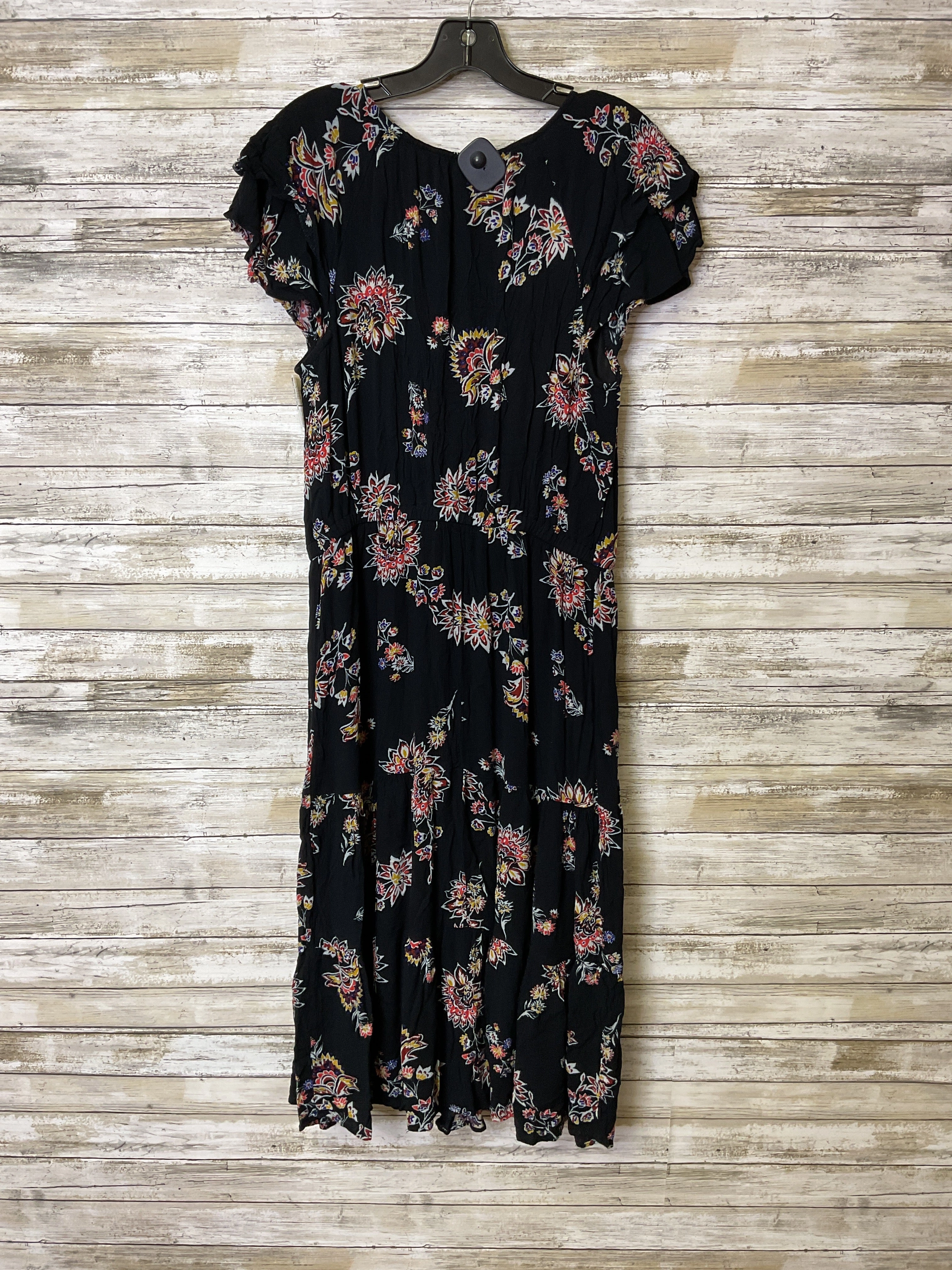 Dress Casual Midi By Old Navy In Black, Size:L