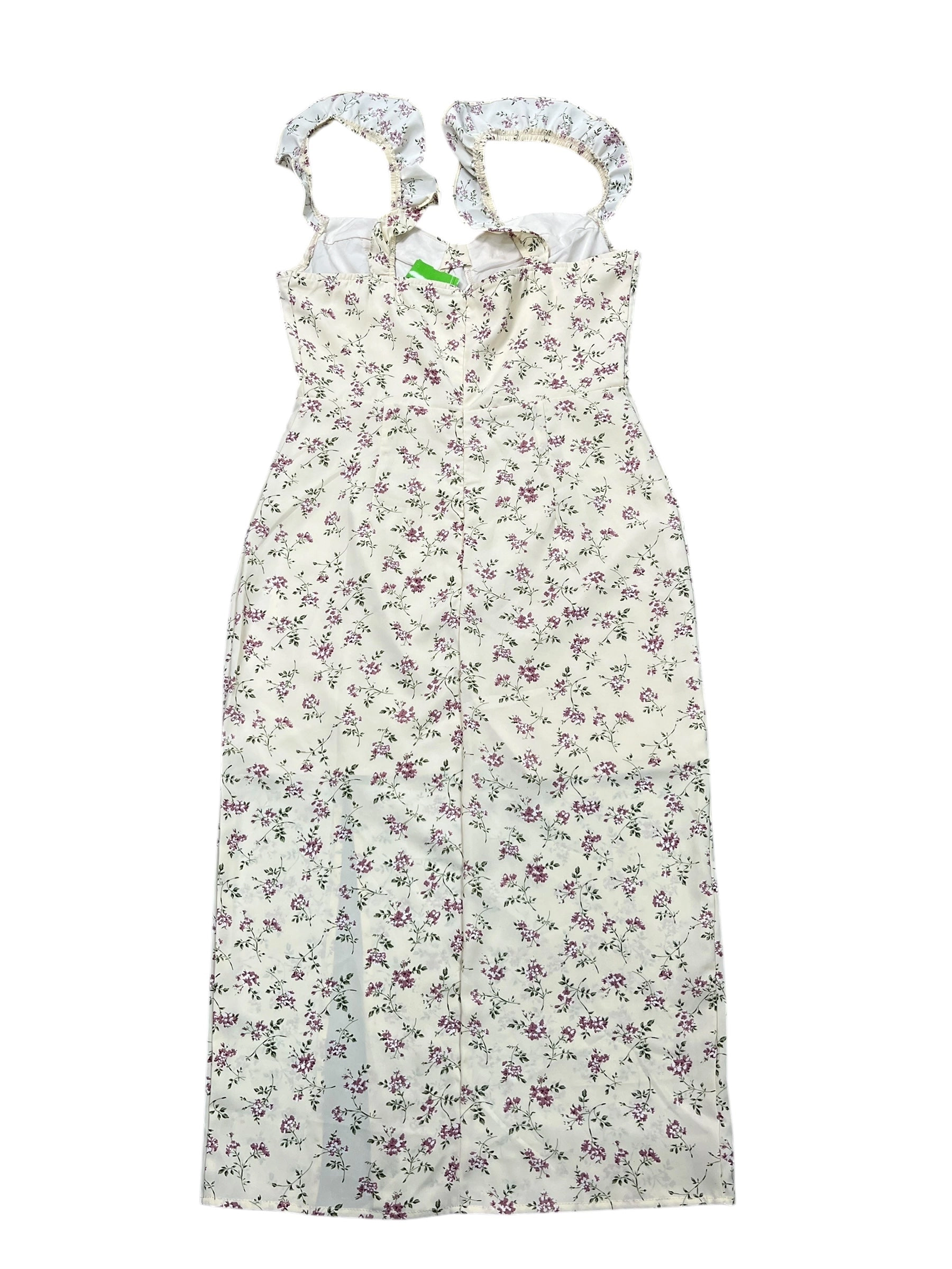 Dress Casual Midi By Shein In Floral Print, Size:M
