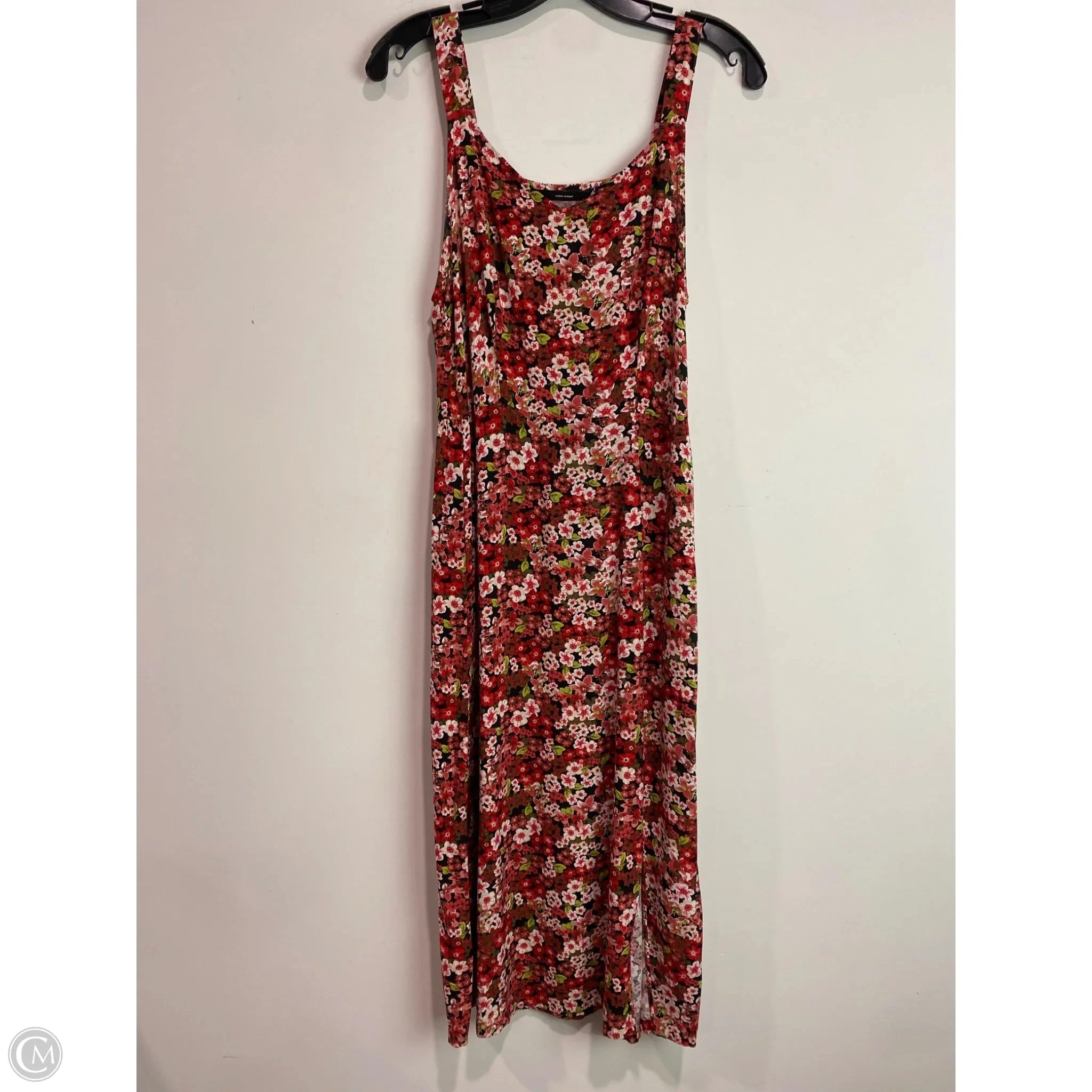 Dress Casual Midi By Vero Moda In Red, Size: M