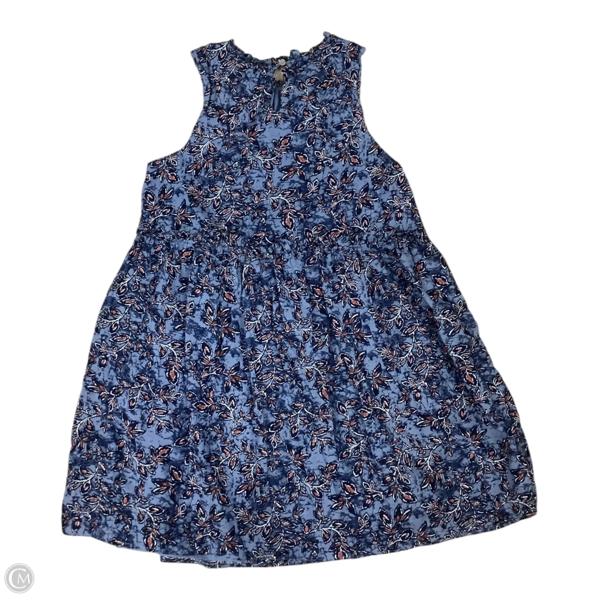 Dress Casual Short By Lucky Brand In Blue, Size: M