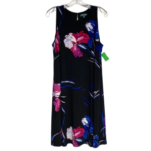 Dress Casual Short By Ralph Lauren In Floral Print, Size:Xl