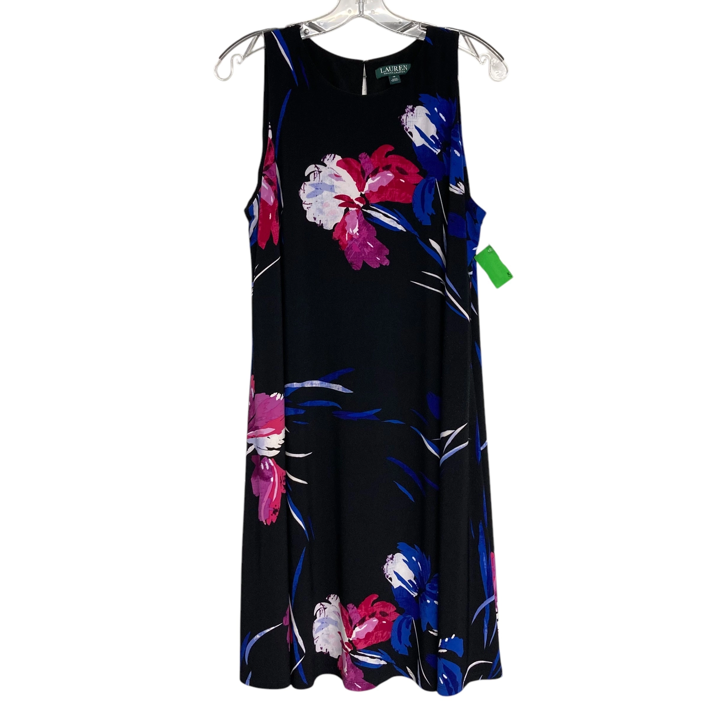Dress Casual Short By Ralph Lauren In Floral Print, Size:Xl