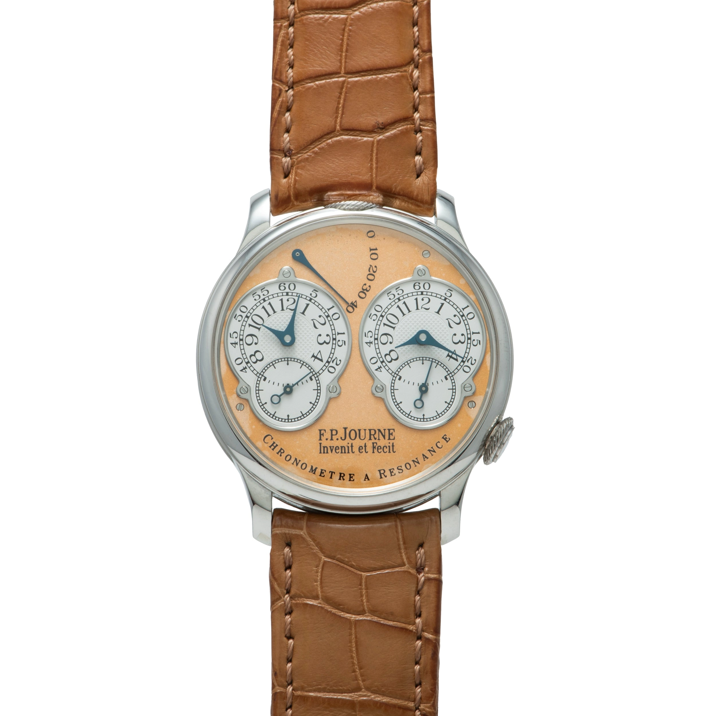 F.P. Journe Chronomètre à Résonance 'Brass Movement'