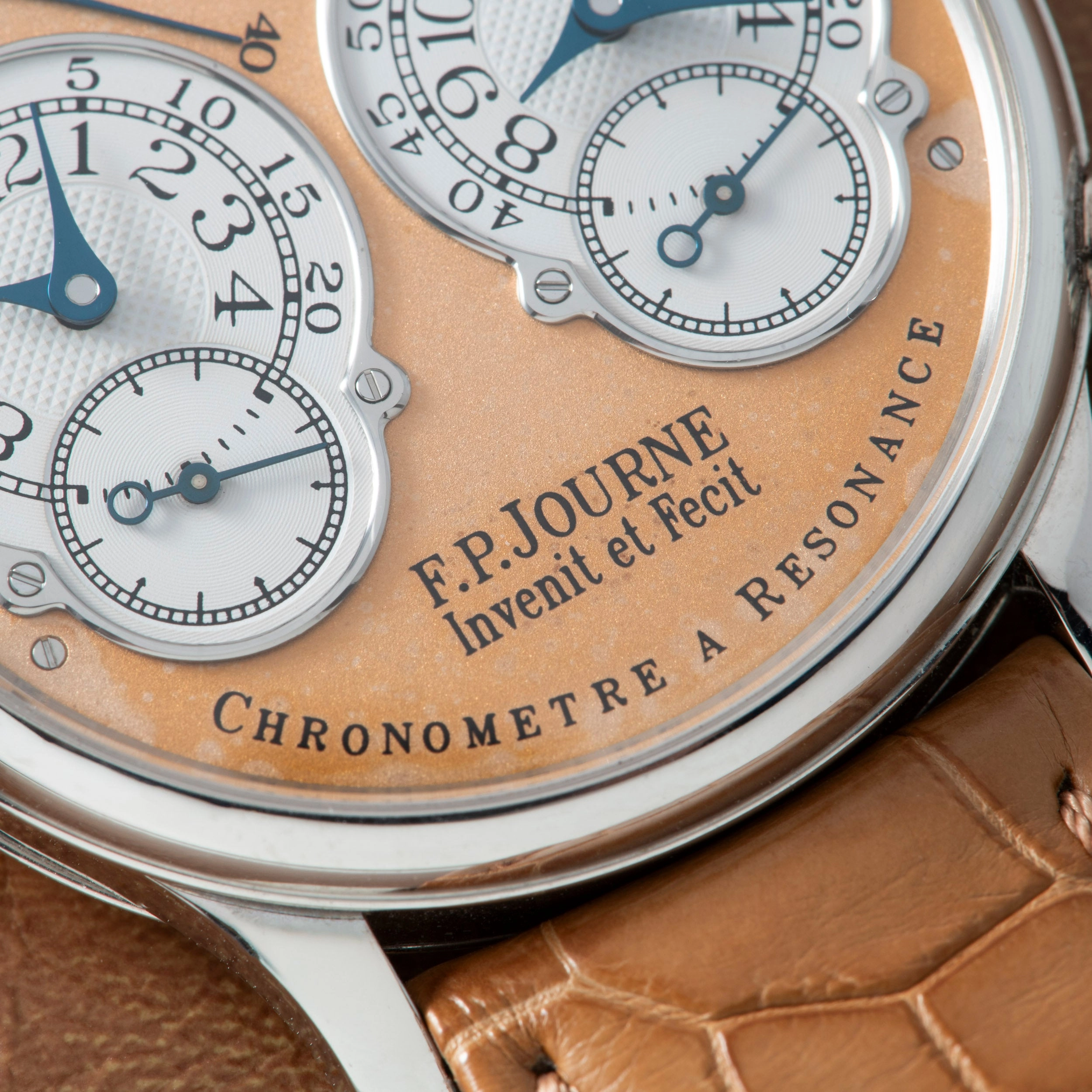 F.P. Journe Chronomètre à Résonance 'Brass Movement'